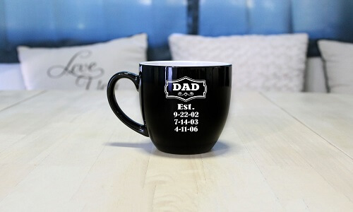 Taza de café personalizada