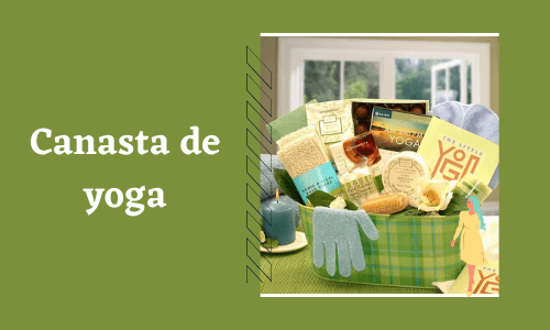 Cesta de golosinas de yoga