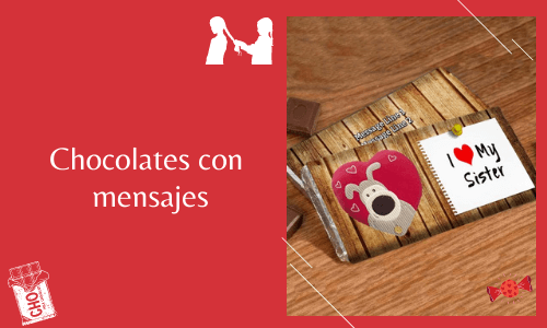 chocolate with messages