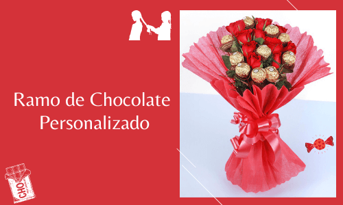 personalized chocolate bouquet