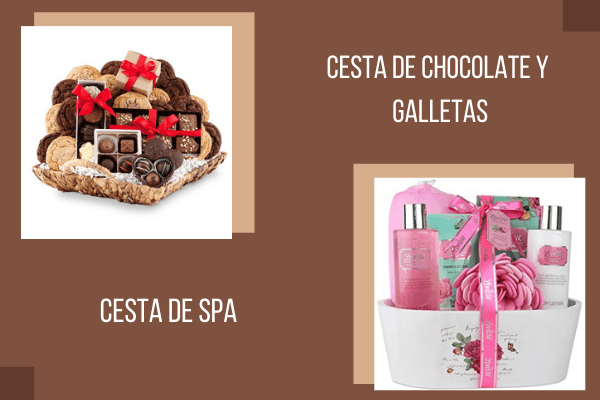 Cesta de regalo para un aniversario