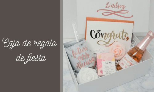 Caja de regalo de fiesta
