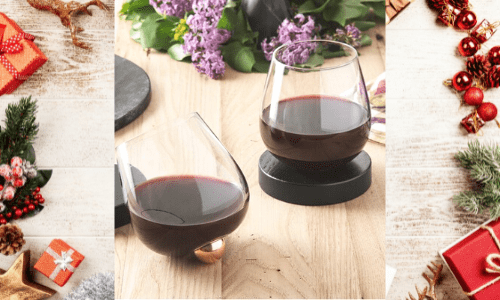 non spill wine glass