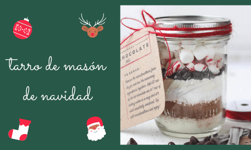 christmas mason jar