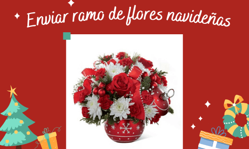 christmas flower bouquet