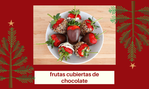 chocolate covered fruits