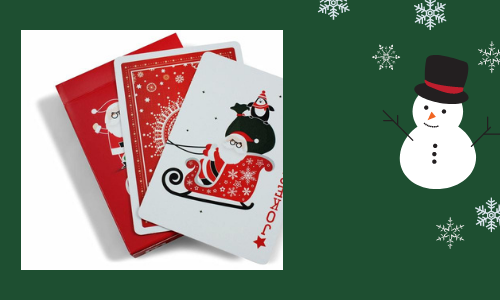 christmas play card