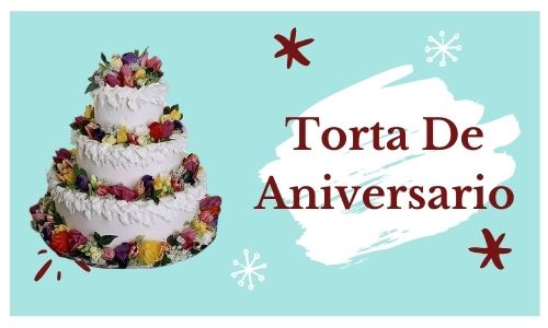 Pastel de aniversario