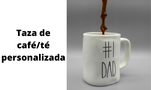 Taza de caf&eacute;/t&eacute; personalizada