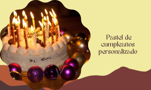 Pastel de cumplea&ntilde;os personalizado