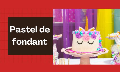 Pastel de fondant