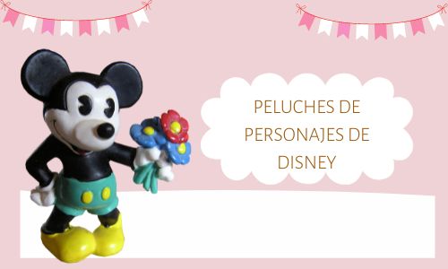 Peluches de personajes de Disney