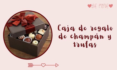 Regalo Champán Y Trufas Caja