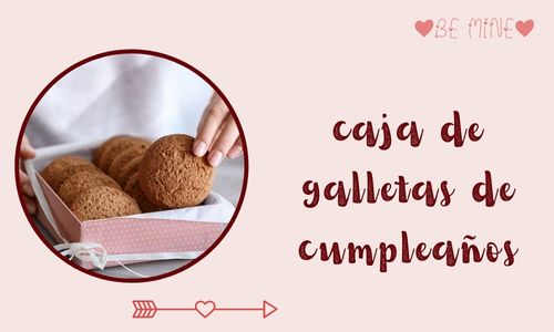 Caja de galletas de cumpleaños
