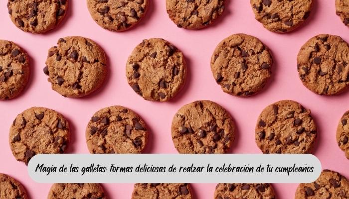Magia de las galletas: formas deliciosas de realzar la celebración de tu cumpleaños
