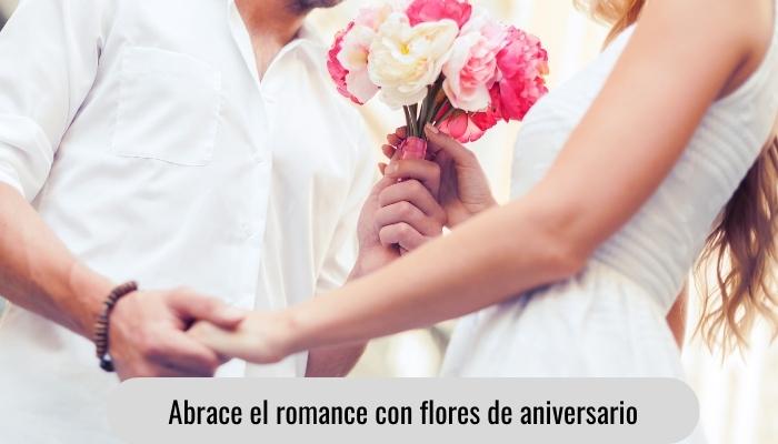 Abrace el romance con flores de aniversario