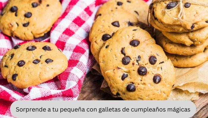 Sorprende a tu pequeña con galletas de cumpleaños mágicas