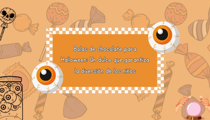 Bolas de chocolate para Halloween: Un dulce que garantiza la diversión de los niños