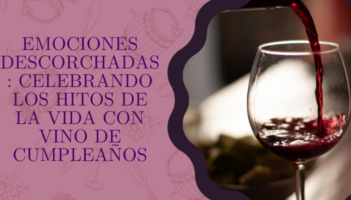 Emociones descorchadas: celebrando los hitos de la vida con vino de cumpleaños