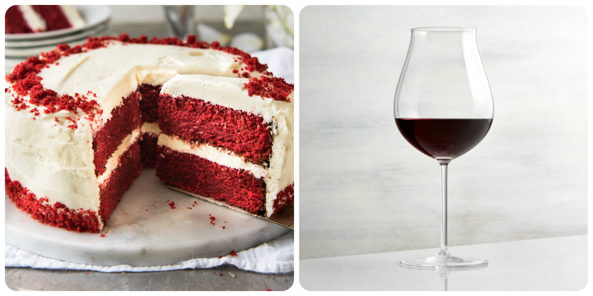 Torta de Terciopelo Rojo y Pinot Noir