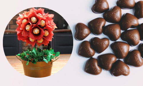 chocolate flower pot