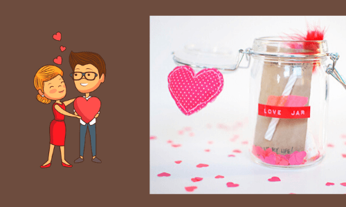 love notes in jar