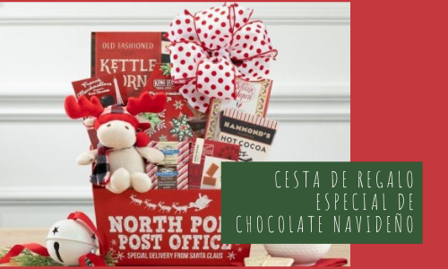 christmas chocolate gift basket
