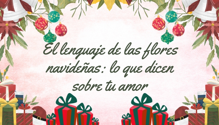 El lenguaje de las flores navideñas: lo que dicen sobre tu amor