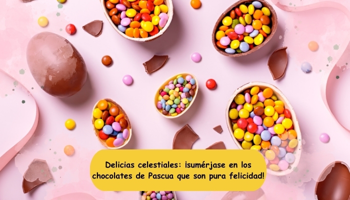 Delicias celestiales: ¡sumérjase en los chocolates de Pascua que son pura felicidad!